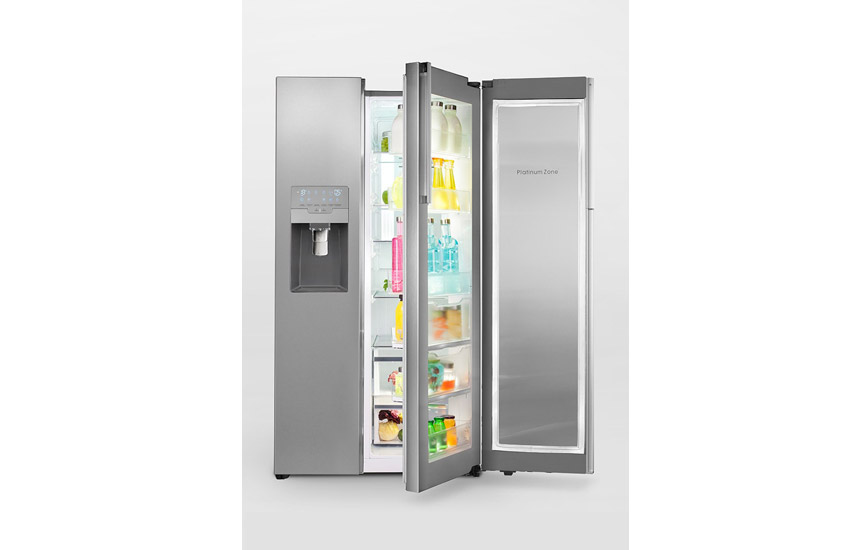 یخچال و فریزر ساید بای ساید 35 فوت اسنوا مدل S8-3350GW