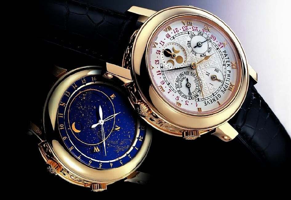ساعت Patek Philippe Sky Moon Tourbillon 10 ساعت گران قیمت جهان + عکس