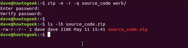 آموزش رمزگذاری فایل زیپ و تقسیم آن به چند بخش در لینوکس