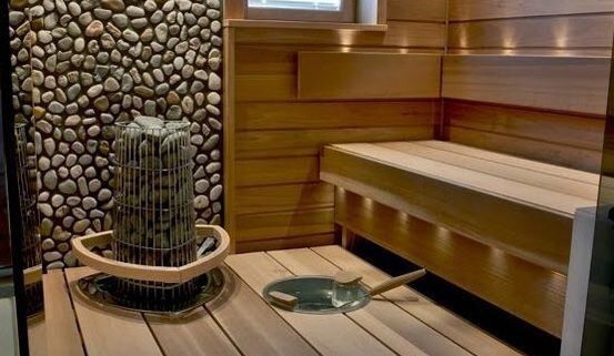 The stages of building a dry sauna