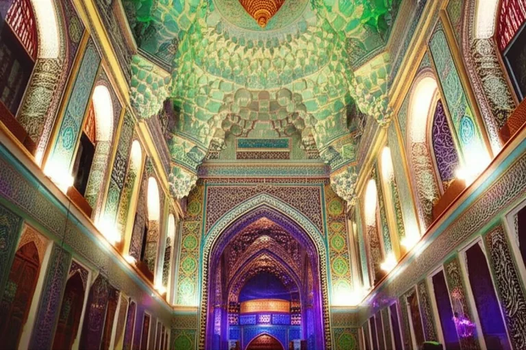 معماری و بخش های حرم راهنمای کامل آشنایی با صحن ها و رواق ها