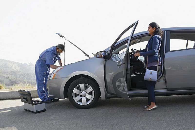 بریدن ترمز ماشین