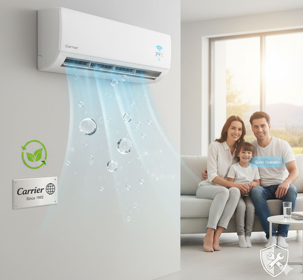 اینورتر | بانه مزایای کلی کولر گازی کریر