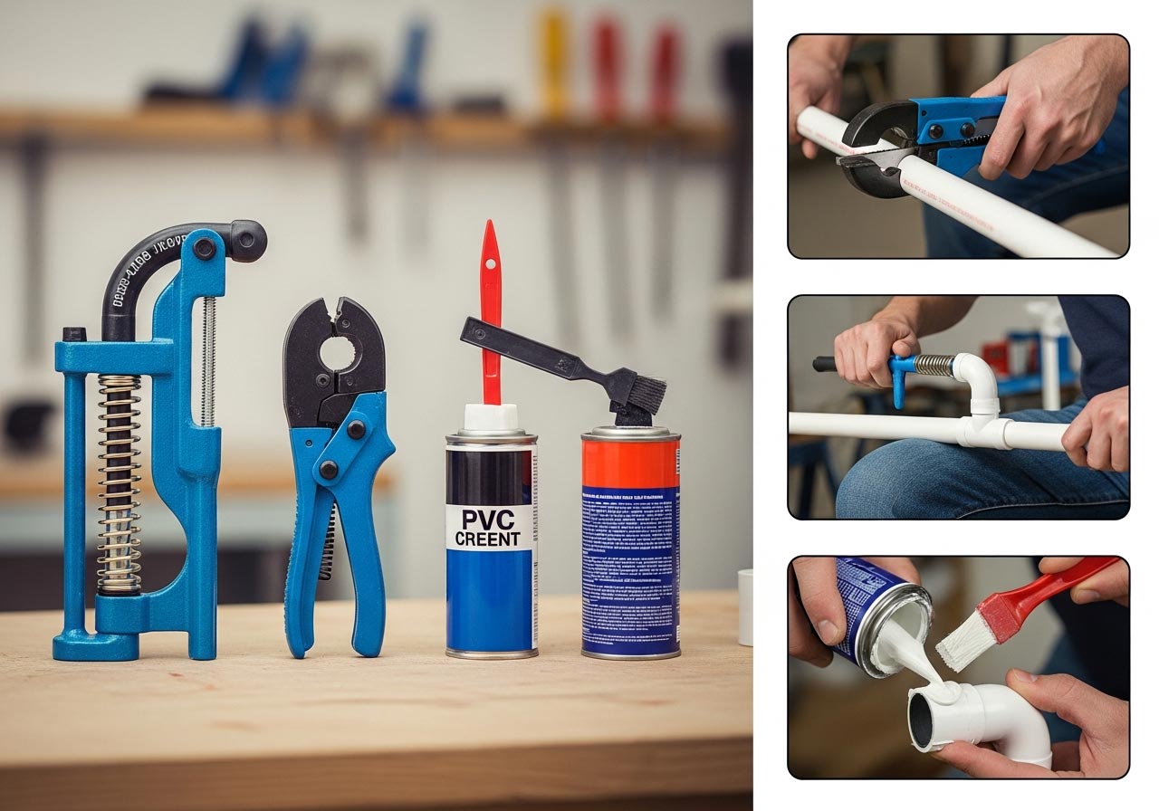 آشپزخانه | اتصالات ابزارهای مورد استفاده برای لوله برق پلیکا