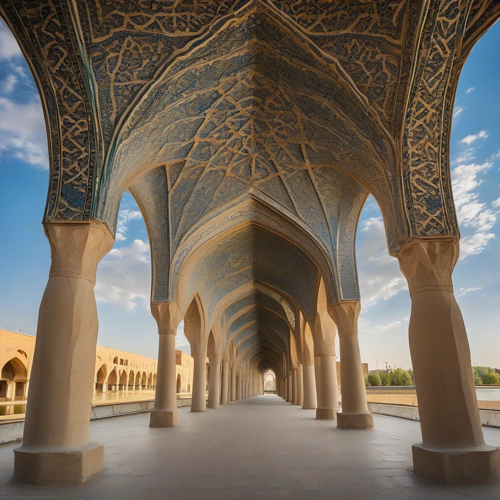 معماری پل خواجو اصفهان: بررسی شاهکار بی نظیر طراحی