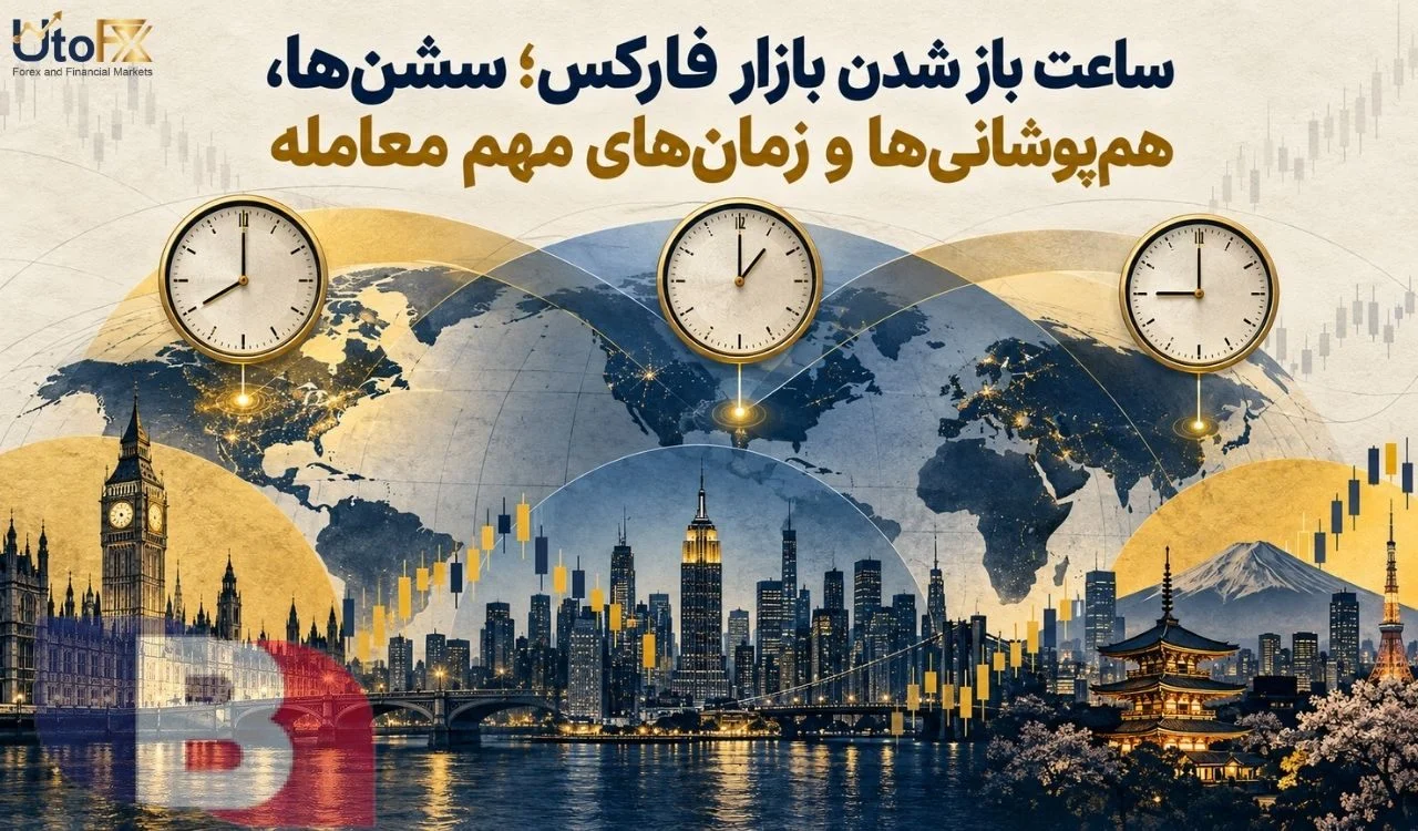 ساعت باز شدن بازار فارکس؛ سشنها، همپوشانیها و زمانهای مهم معامله